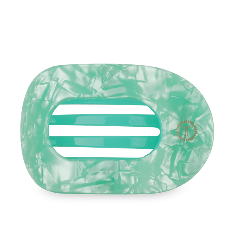 Teleties Flat Round Claw Clip - Large