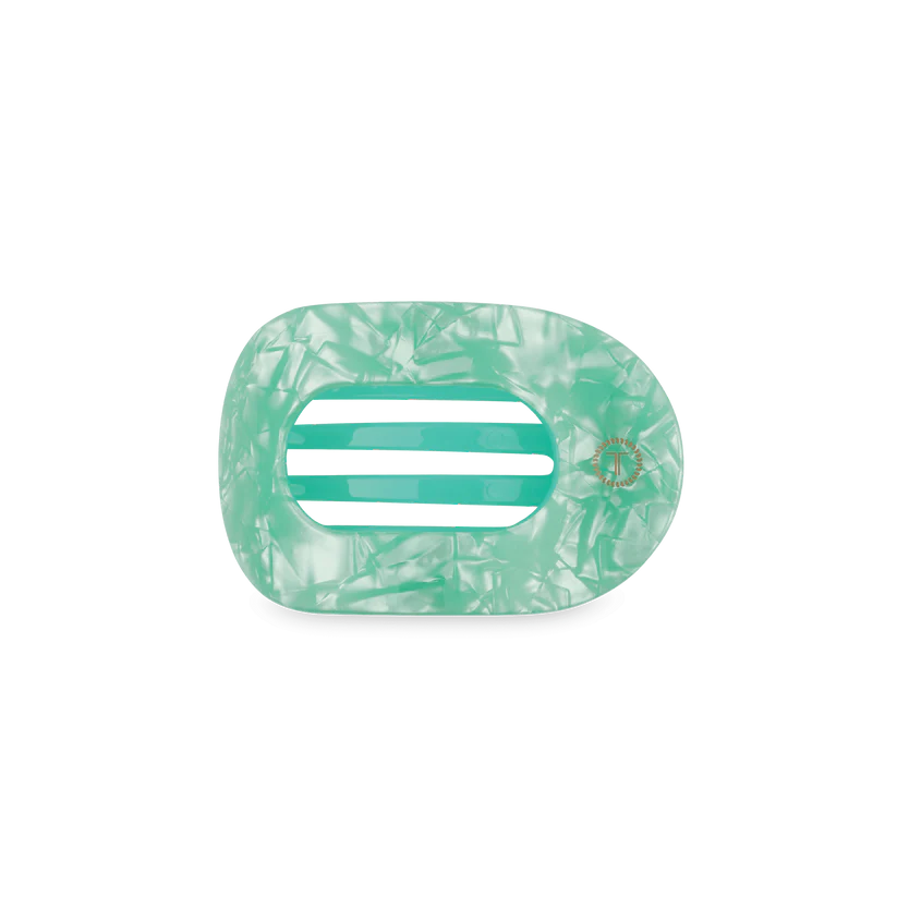 Teleties Flat Round Claw Clip - Small