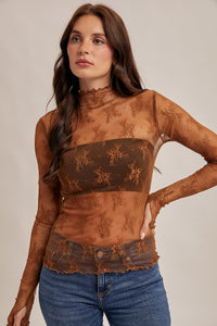 Sophisticated Sheer Lace Tops*Final Sale
