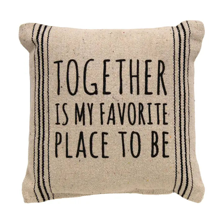 Decorative Stripped Throw Pillow