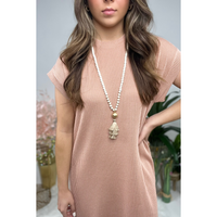 Fringe Drop Necklace