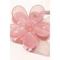 Translucent Flower Clip