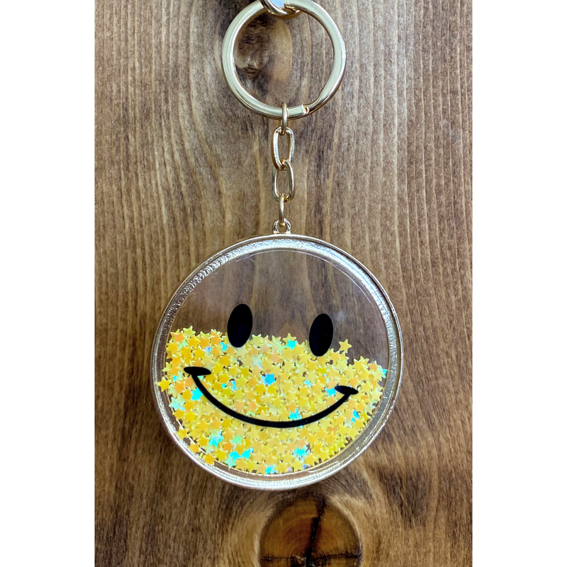 Sparkles, Stars, & Smiles Keychain