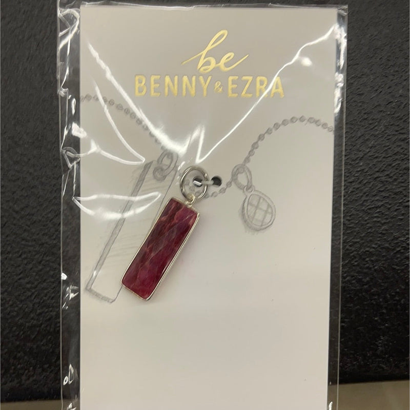 Benny & Ezra Elongated Pendant Charm