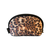 Prenelove cosmetic bag in leaside. Leopard print